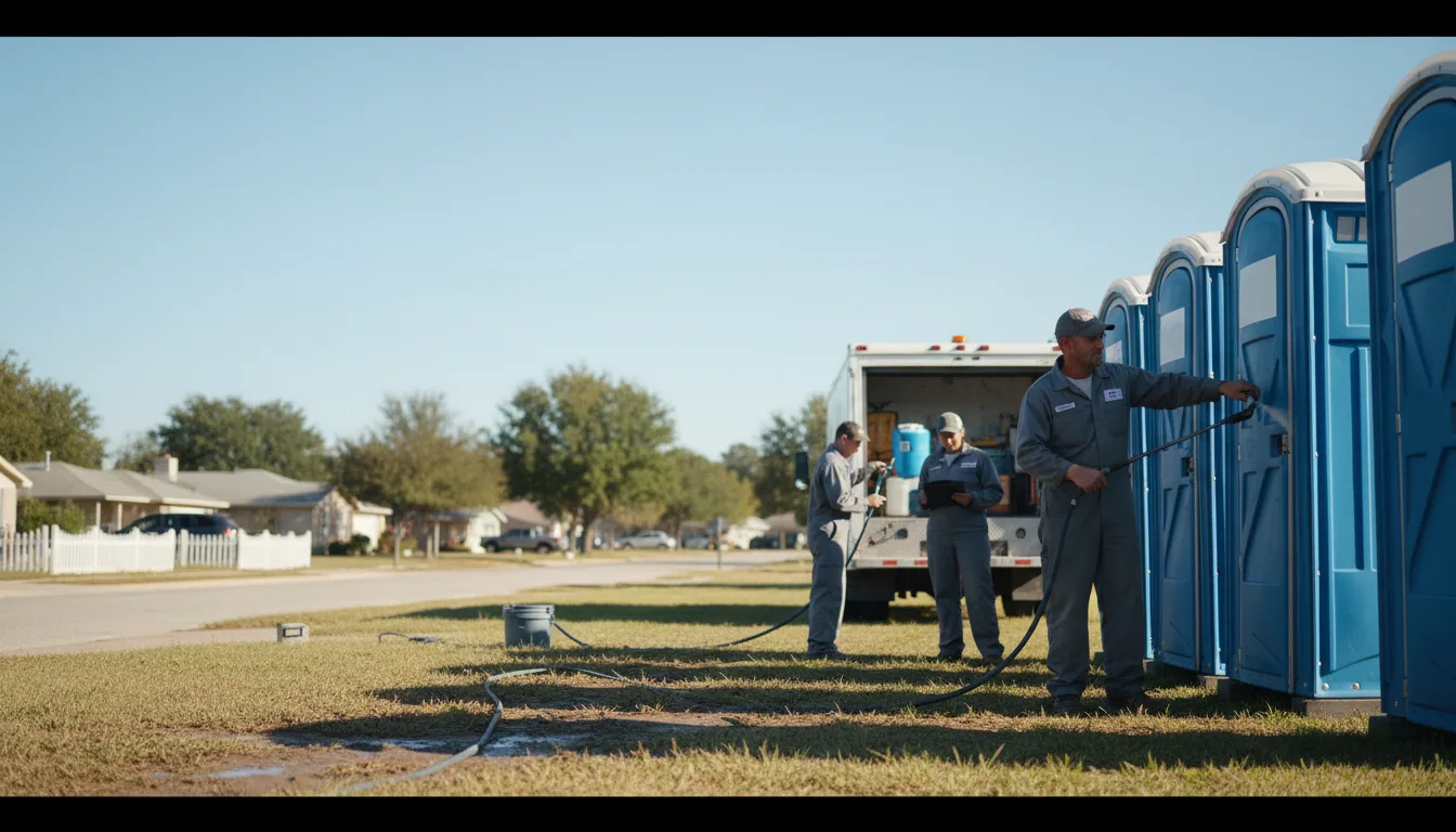 Long-Term Portable Toilet Rental in Wilton, IA near me